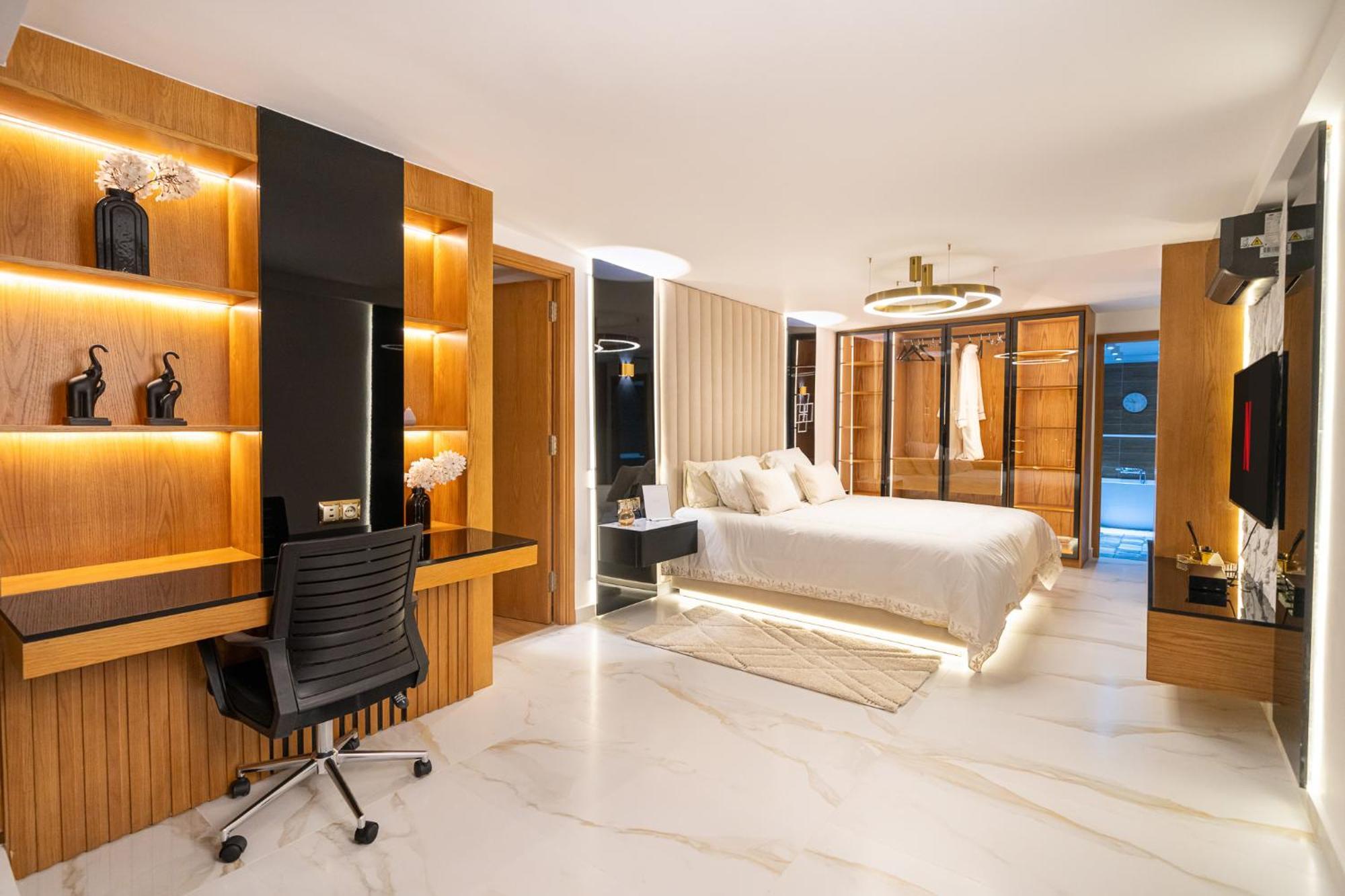 Ecrin Secret, Duplex Prestige, Proche Corniche & Medina, Piscine, Parking, Wifi, Iptv, Ac Apartment Tanger Ngoại thất bức ảnh