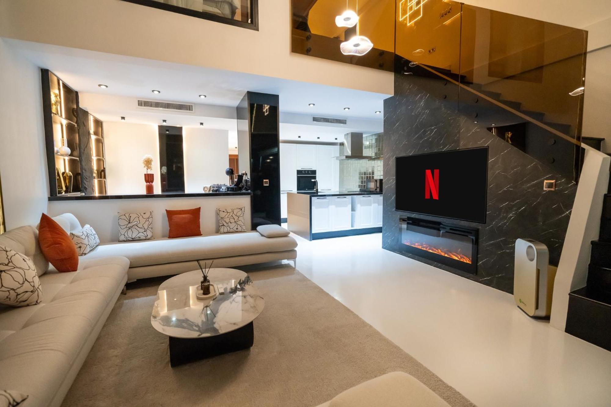 Ecrin Secret, Duplex Prestige, Proche Corniche & Medina, Piscine, Parking, Wifi, Iptv, Ac Apartment Tanger Ngoại thất bức ảnh