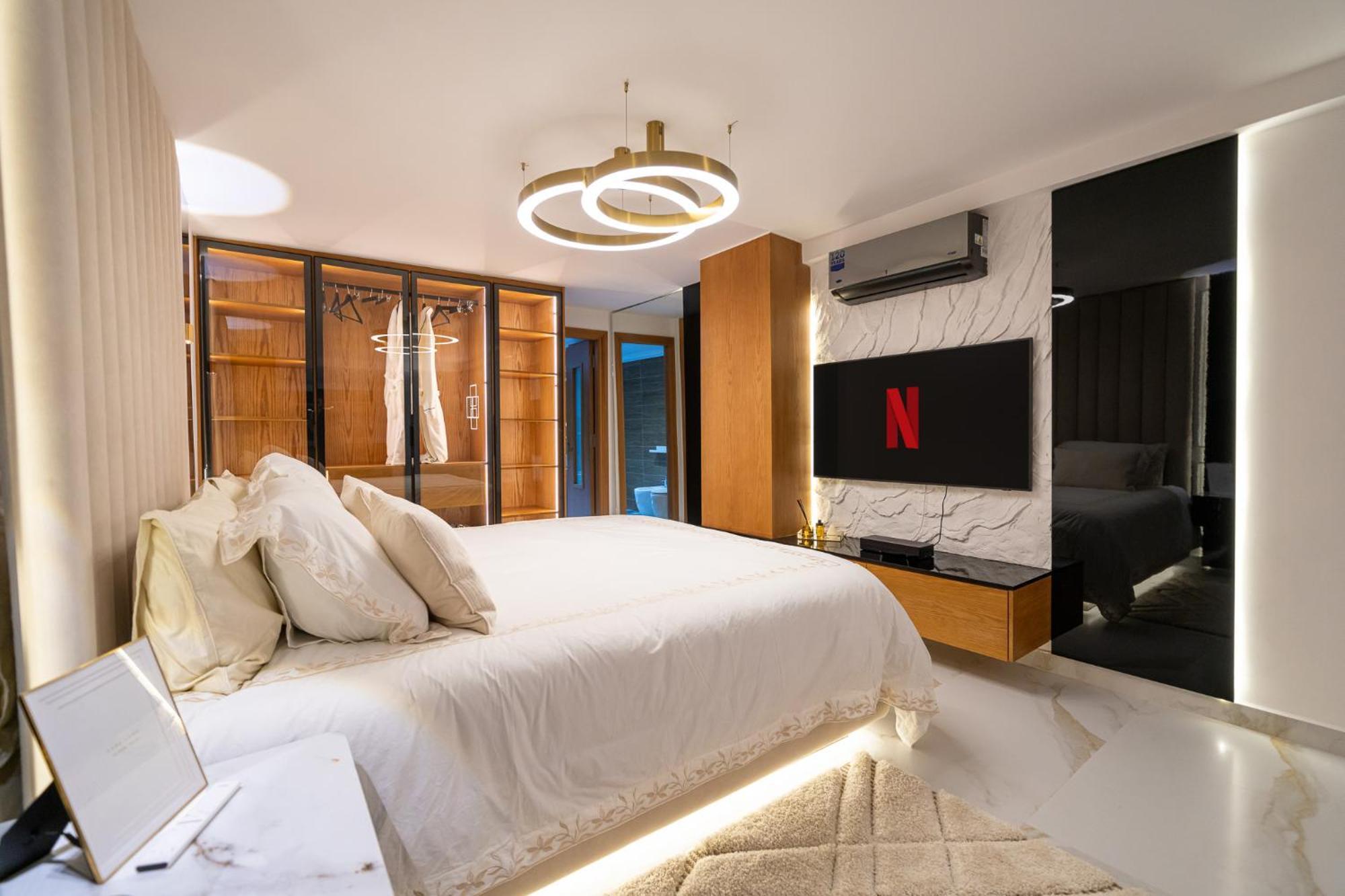 Ecrin Secret, Duplex Prestige, Proche Corniche & Medina, Piscine, Parking, Wifi, Iptv, Ac Apartment Tanger Ngoại thất bức ảnh